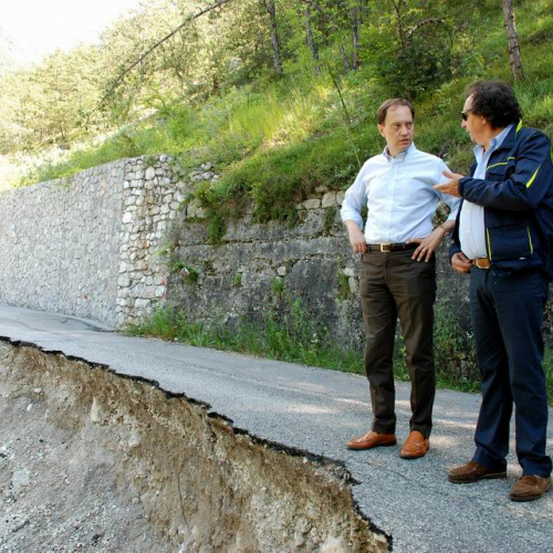 sopralluogo strada comunale della Clevata n. 9 / 67915