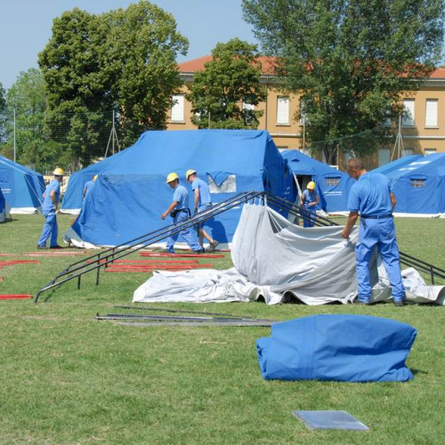Allestimento campo a Quarantoli n. 10 / 82227