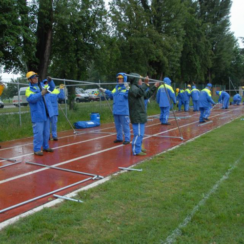 Allestimento campo a Mirandola  n. 17 / 81218