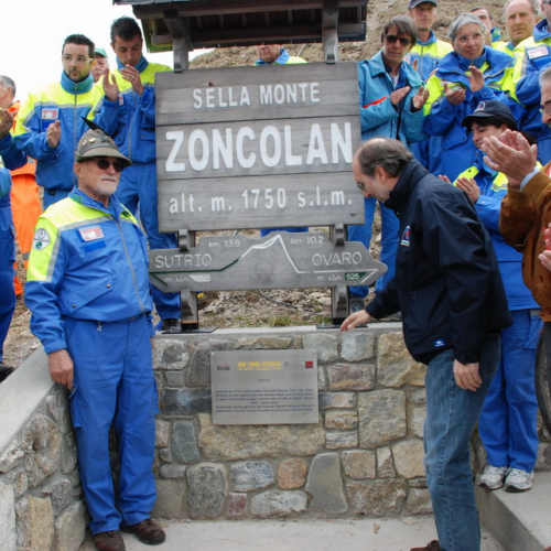 Cerimonia dedica salita dello Zoncolan alla PCR n. 47 / 51948