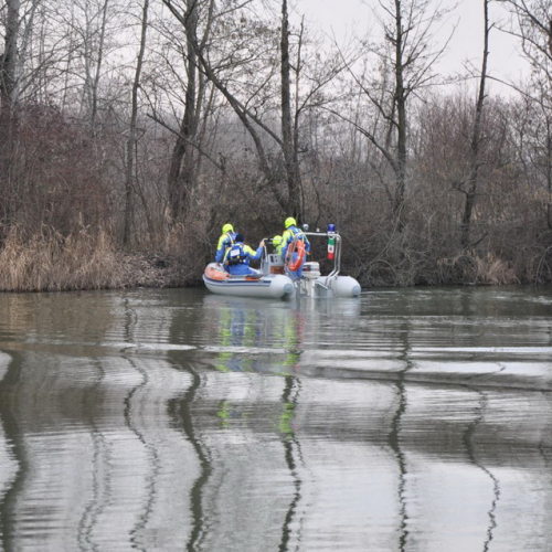 Addestramento  del Nucleo Fluviale n. 6 / 77081