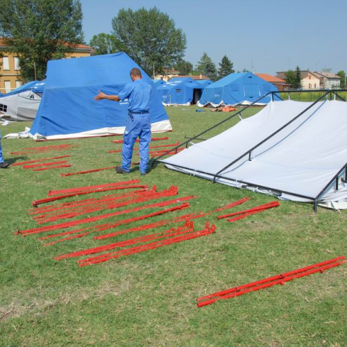 Allestimento campo a Quarantoli n. 13 / 82230