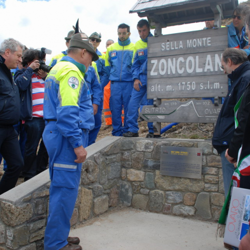 Cerimonia dedica salita dello Zoncolan alla PCR n. 51 / 51952