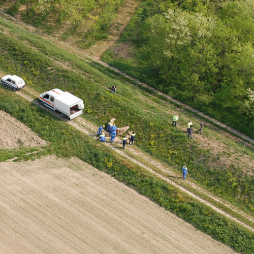 Ruda foto 30: simulazione arginatura fontanazzo / 10486
