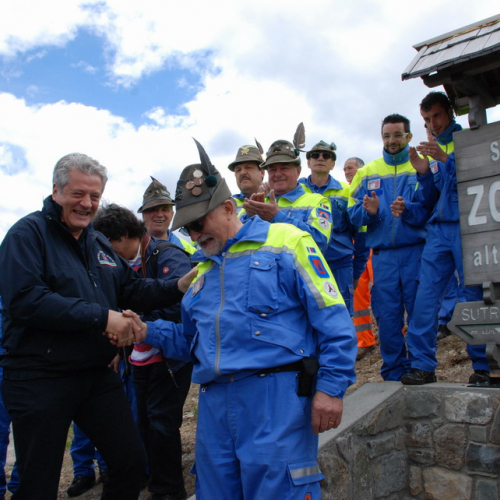 Cerimonia dedica salita dello Zoncolan alla PCR n. 52 / 51953