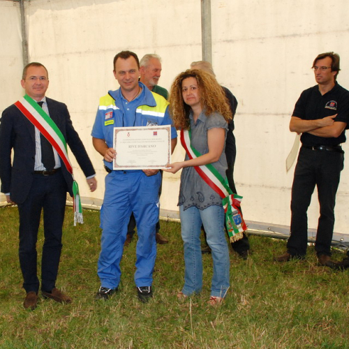 Consegna Mezzo Gruppo Pc Codroipo n. 32 / 110154