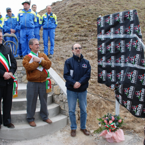 Cerimonia dedica salita dello Zoncolan alla PCR n. 54 / 51955