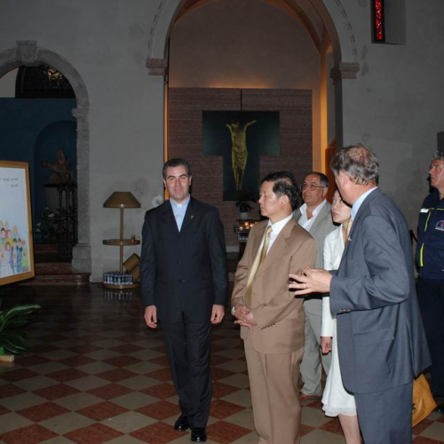 Visita Ambasciatore cinese in PCR 31 / 27362