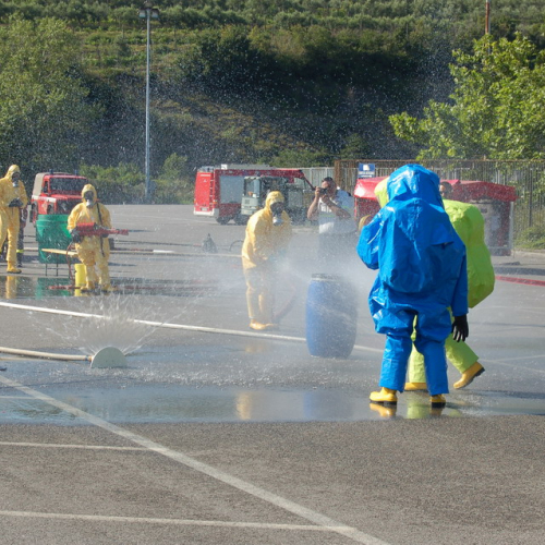 Esercitazione Vigili del Fuoco di Trieste f. 18 / 15032