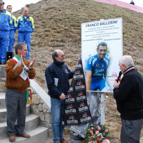 Cerimonia dedica salita dello Zoncolan alla PCR n. 55 / 51956