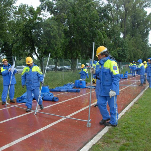 Allestimento campo a Mirandola  n. 20 / 81221