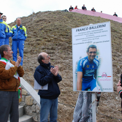 Cerimonia dedica salita dello Zoncolan alla PCR n. 56 / 51957