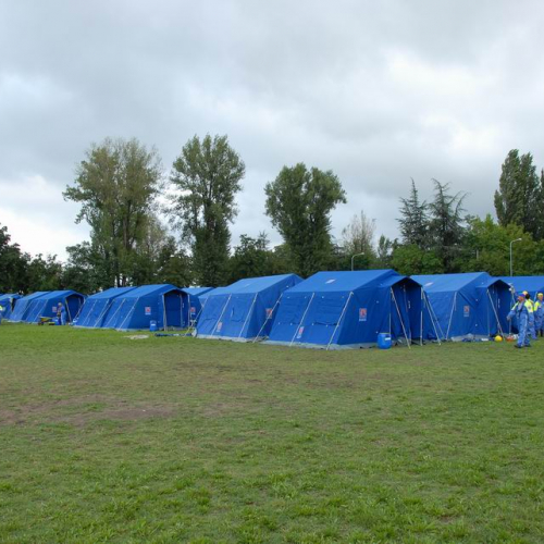 Allestimento campo a Mirandola  n. 34 / 81300