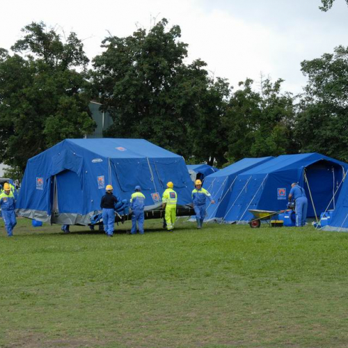 Allestimento campo a Mirandola  n. 35 / 81301