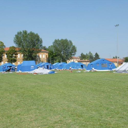 Allestimento campo a Quarantoli n. 17 / 82234