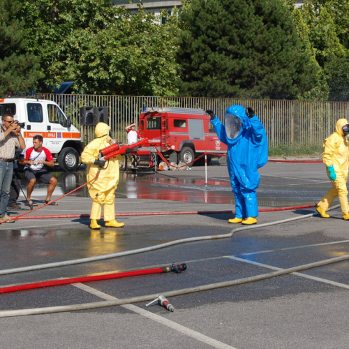 Esercitazione Vigili del Fuoco di Trieste f. 20 / 15034