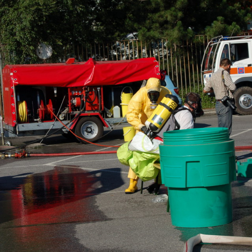 Esercitazione Vigili del Fuoco di Trieste f. 22 / 15036