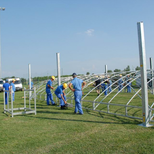Allestimento campo a Quarantoli n. 24 / 82241