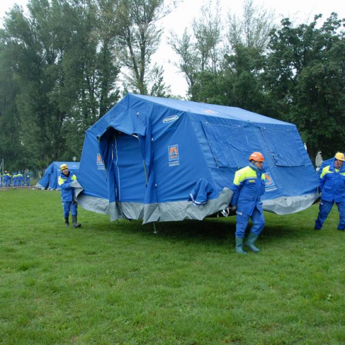 Allestimento campo a Mirandola  n. 23 / 81224