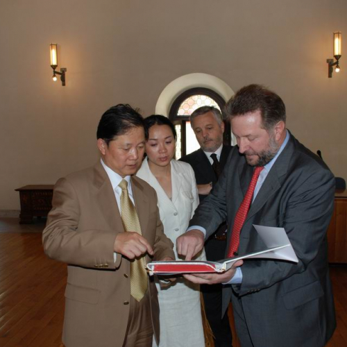 Visita Ambasciatore cinese in PCR 37 / 27368