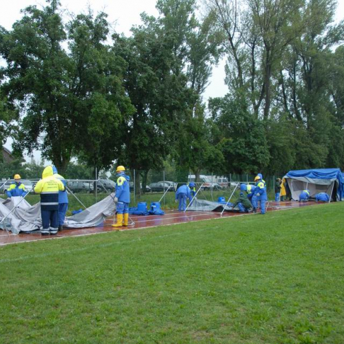 Allestimento campo a Mirandola  n. 27 / 81228