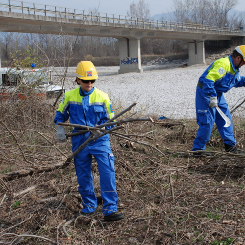 Intervento alveo Torre nelle vicinanze dell'abitato di Salt n. 57 / 78731
