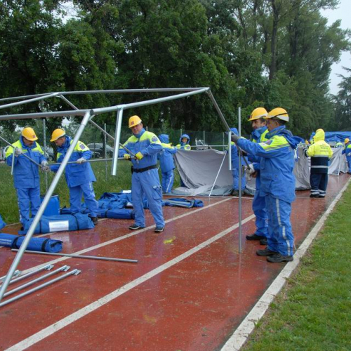 Allestimento campo a Mirandola  n. 28 / 81229