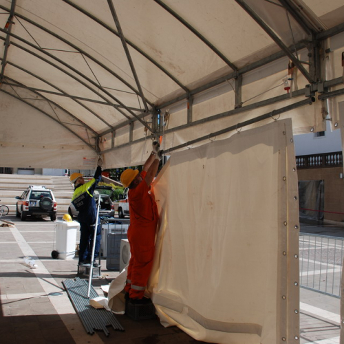 lavori smontaggio stand n. 5 / 52380