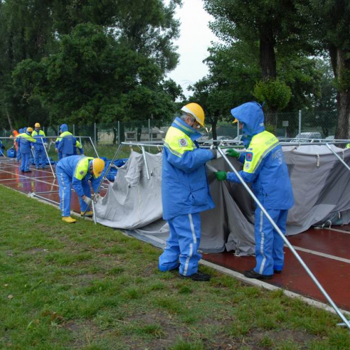 Allestimento campo a Mirandola  n. 29 / 81230