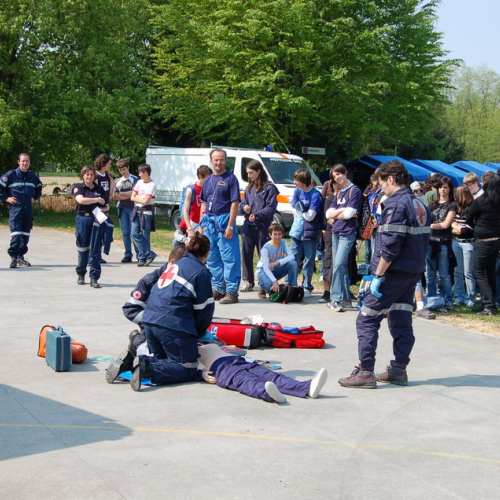 Ruda foto 55: illustrazione attivit‡ gruppo Croce Rossa / 10629