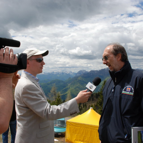 Cerimonia dedica salita dello Zoncolan alla PCR n. 75 / 51976