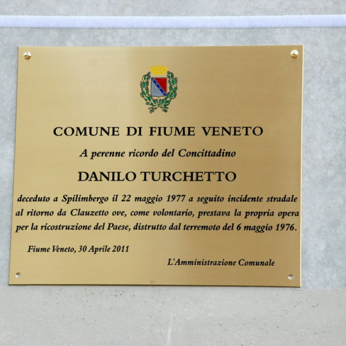 Intitolazione sede Fiume Veneto n. 52 / 64857