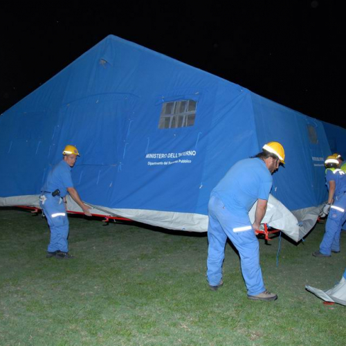 Allestimento campo a Quarantoli n. 59 / 82035