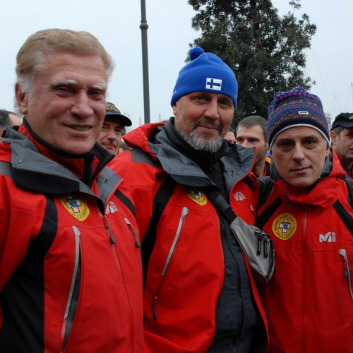 Volontari durante ammassamento n. 44 / 73862