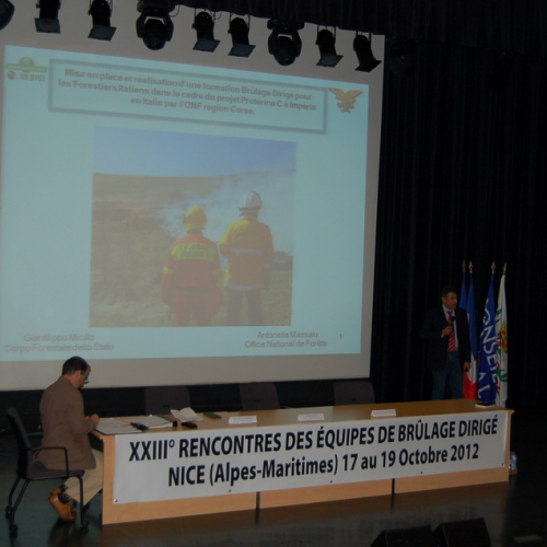 Incontro nell'ambito del Progetto n. 15-2-3-IT ALPF FIRS n. 41 / 87833