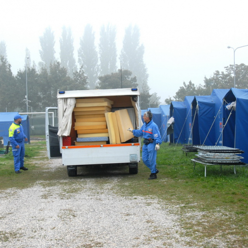 Operazioni di smontaggio del Campo n. 13 / 87207