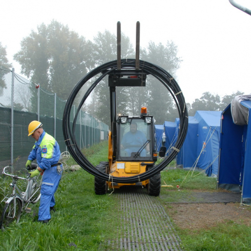 Operazioni di smontaggio del Campo n. 14 / 87208