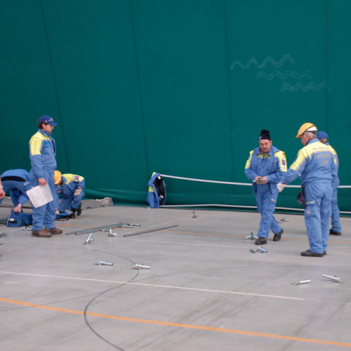 Corso in presenza di montaggio tende n. 29 / 91012