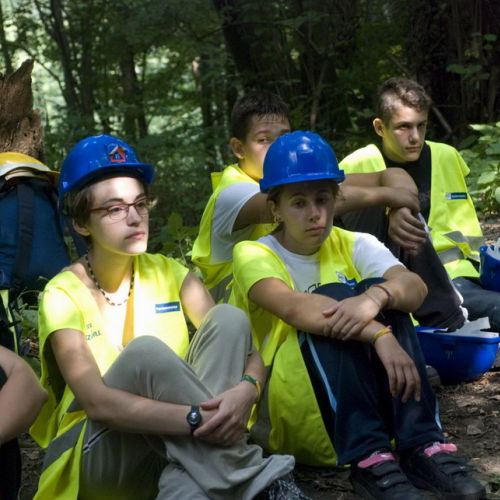 Attivit‡ con i ragazzi del Gruppo di Cavasso Nuovo n. 140 / 85493