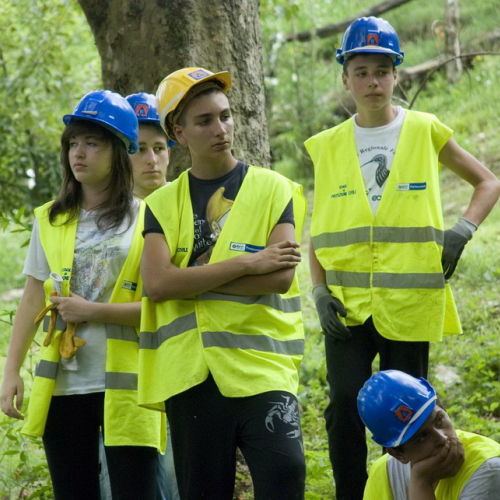 Attivit‡ con i ragazzi del Gruppo di Cavasso Nuovo n. 168 / 85521