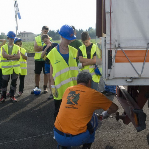 Attivit‡ con i ragazzi del Gruppo di Cavasso Nuovo n. 211 / 85564