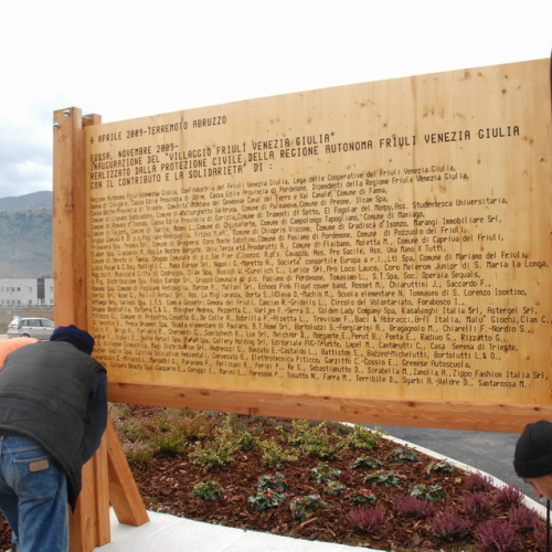 Inaugurazione Villaggio Friuli Venezia Giulia n. 1 / 46515