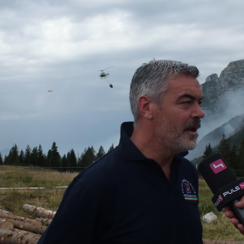 Incendio monte Jovet sopralluogo Assessore n. 13 / 98269