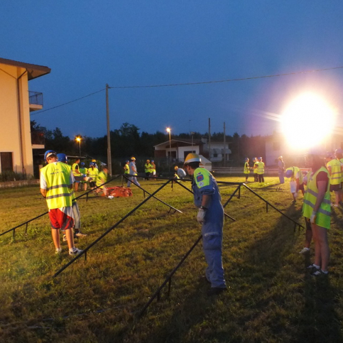 Attivit‡ con i ragazzi del Gruppo di Cavasso Nuovo n. 236 / 85589