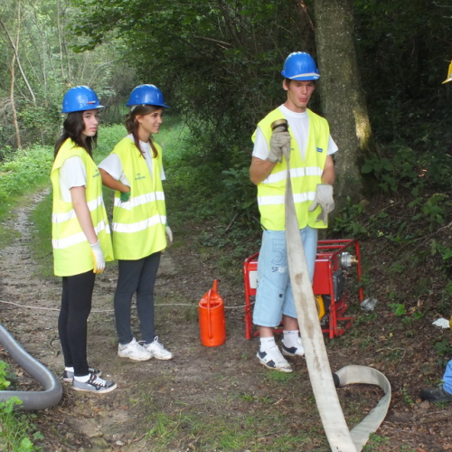 Attivit‡ con i ragazzi del Gruppo di Cavasso Nuovo n. 240 / 85593