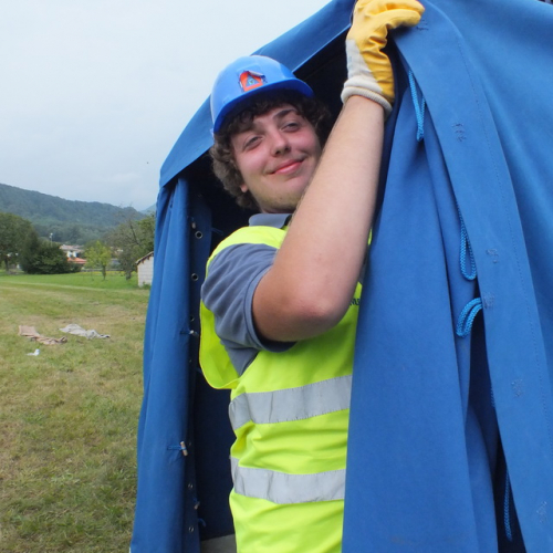 Attivit‡ con i ragazzi del Gruppo di Cavasso Nuovo n. 255 / 85608