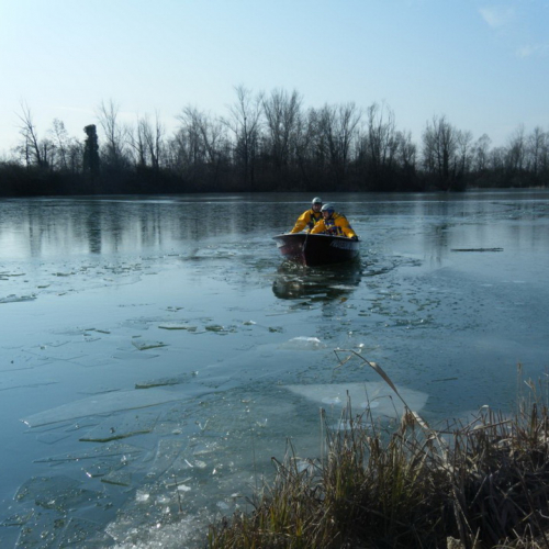 Addestramento  del Nucleo Fluviale n. 5 / 77071
