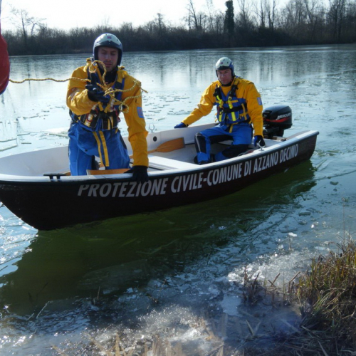 Addestramento  del Nucleo Fluviale n. 6 / 77072