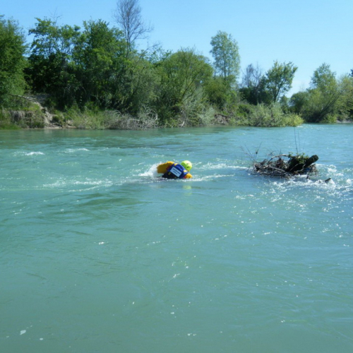 Addestramento  del Nucleo Fluviale n. 11 / 80698