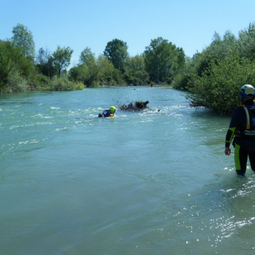 Addestramento  del Nucleo Fluviale n. 13 / 80700